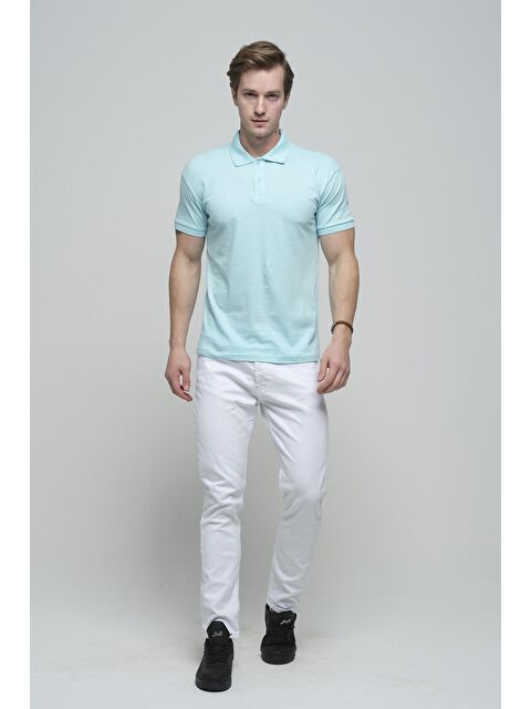 Oksit Alcott Polo Yaka Slim Fit Erkek Tişört - S000124726-20055