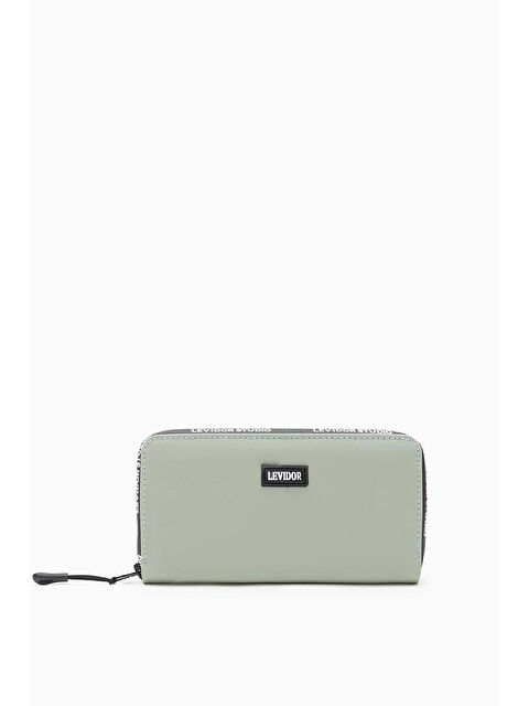 LEVİDOR Mint Yeşili Tekstil Kadın Cüzdan 920004 - S000420634-34206