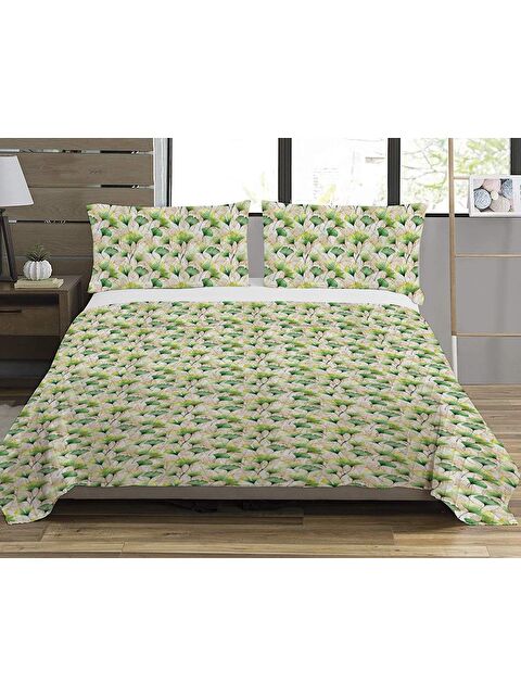 Evmila Baskılı, Desenli Çift Kişilik Baskılı Pike (200x220 Cm) - S000219493-23173