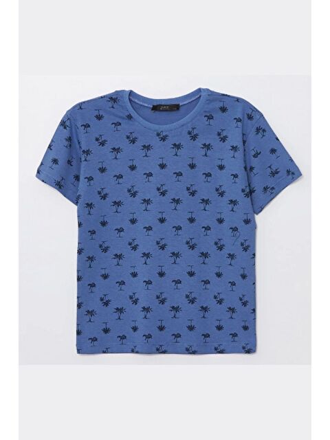 Chandraswear Erkek Çocuk Tshirt Mavi - Summer - S000216130-20063