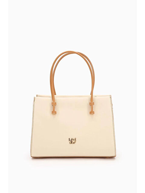 LEVİDOR Krem Kadın El ve Omuz Çantası 930156 - S000404472-19966