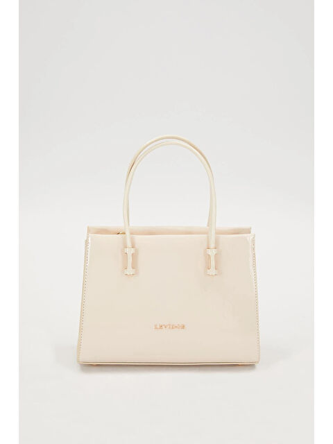 Levi·dor Krem Rugan Kadın El ve Omuz Çantası 930156 - S000404472-3162