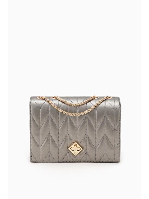 LEVİDOR Platin Kadın Omuz Çantası 930075 - S000420637-37299