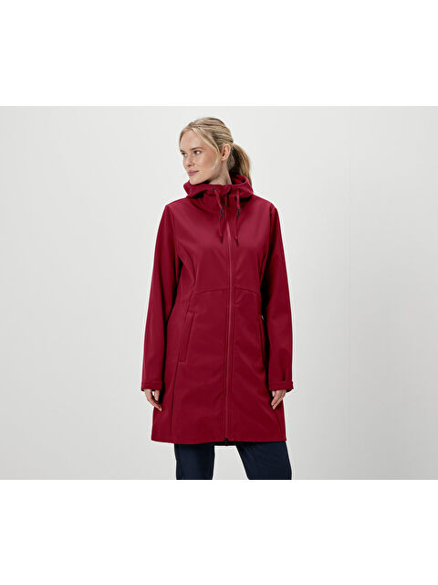 Tchibo Kadın Softshell Palto, Kırmızı - S000486076-20045