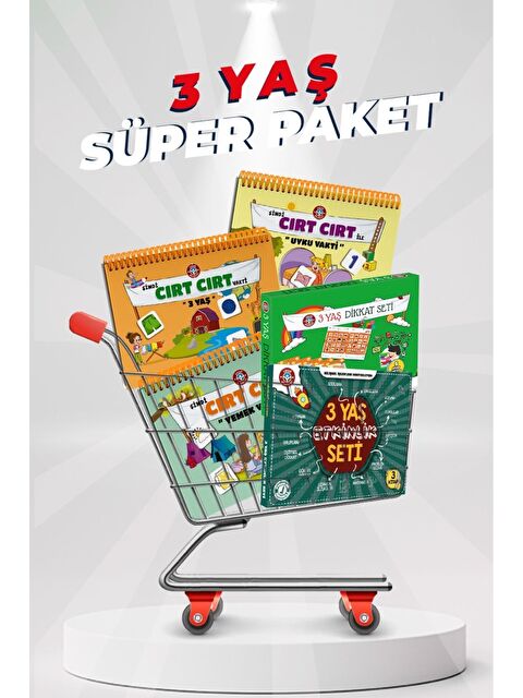 Çocuk Akademi 3 Yaş Süper Paket - S000279986-20063