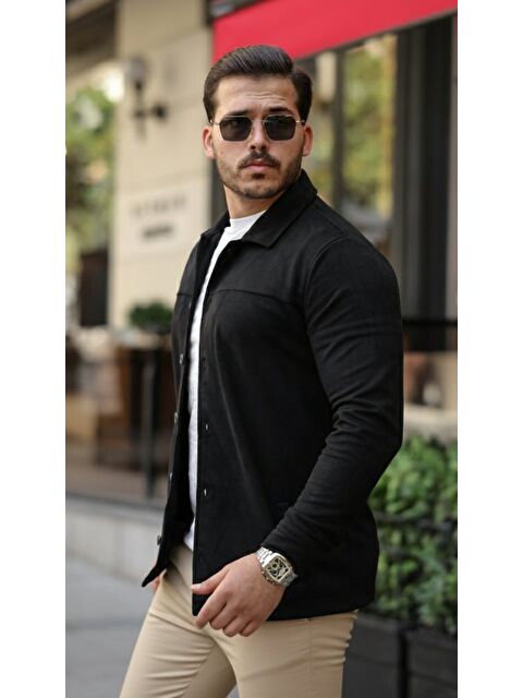 Jane's Erkek Süet Ceket Gömlek