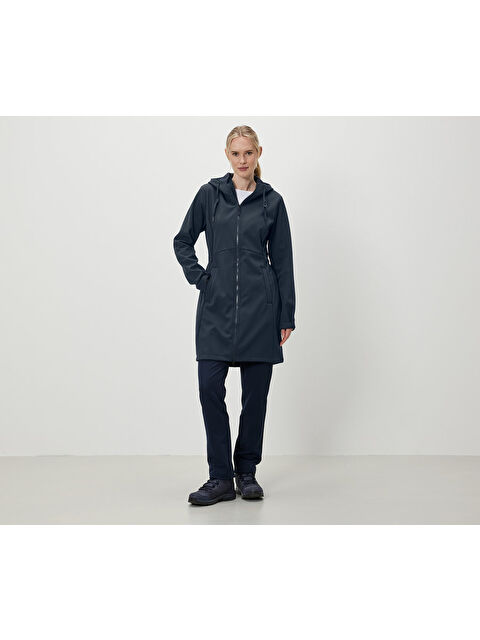 Tchibo Kadın Softshell Palto, Lacivert - S000486081-21164