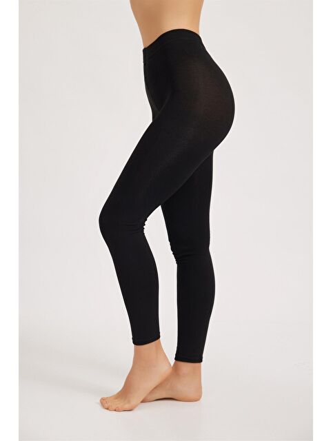 Katia And Bony Kadın Şardonlu Ayaksız Külotlu Çorap Siyah - S000134389-19351