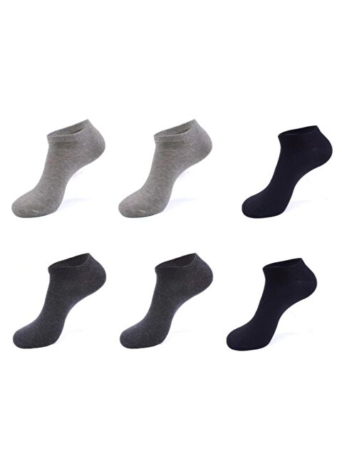 Ozzy Socks 6 Çift Unisex Dikişsiz Patik Çorap - S000131540-37430