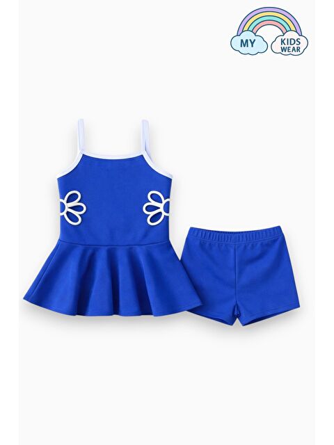 My Kids Wear Kız Çocuk Nakış Detaylı Garson Boy Mayo 5-14 Yaş 12591 - S000514645-23710