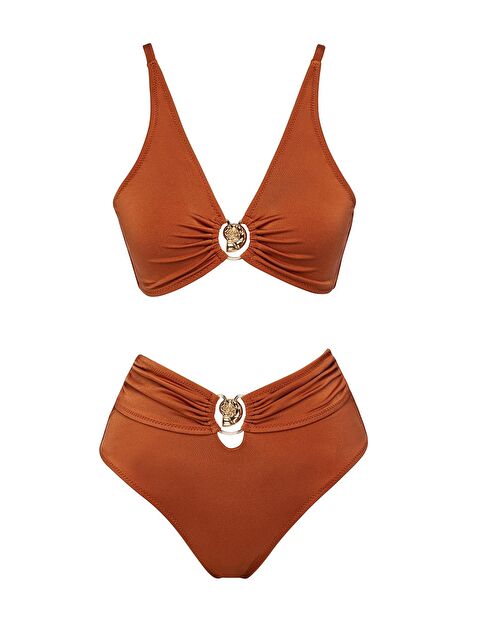 Sailor Moda Özel Tasarım Yüksek Bel Bikini Takım - S000411822-19413