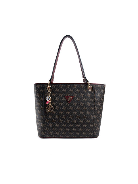 Silver Polo Kadın Omuz Çantası 1176-48187 SILVER POLO BAYAN ÇANTASI M178 KAHVE SARI-MAT BORDO - S000508025-19413