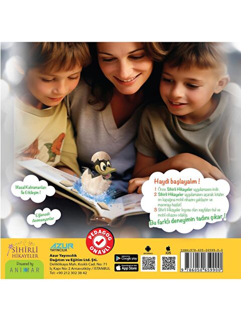 Bee Smart Canlanan Masal Kahramaları Çirkin Ördek Yavrusu - Standart