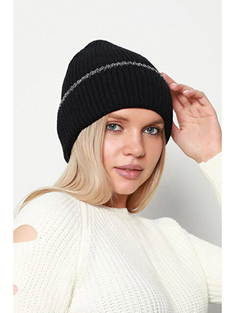 Remsa Sim Detaylı Kadın Bere RKŞ-1139 Siyah - S000311777-19351