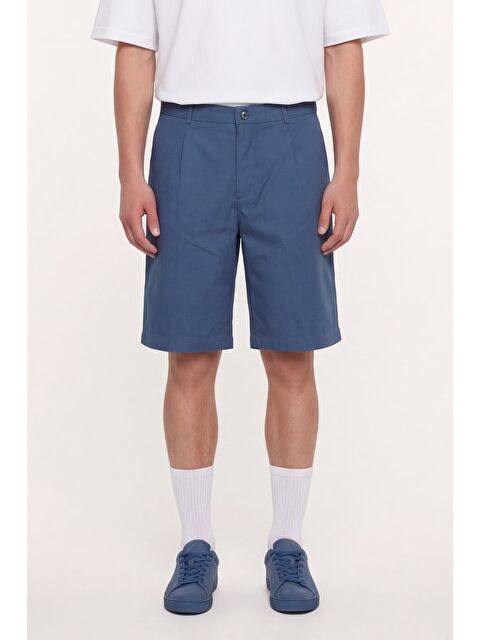 Sabri Özel İndigo Alonzo Erkek Şort