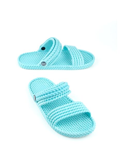 Gezer Yazlık Ayarlanabilir Kaydırmaz Taban Kadın Terlik-Sandalet - S000182060-20054
