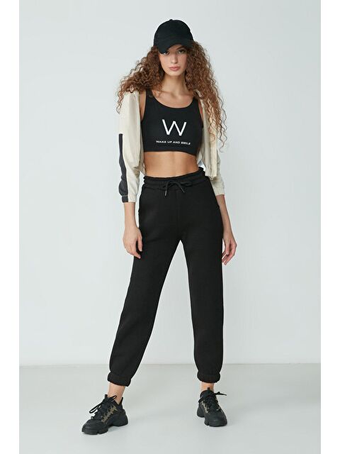 C&City Basic Jogger Eşofman Altı 902 Siyah - S000216116-19351