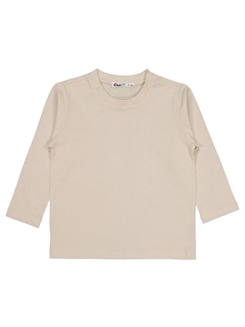 Civil Boys Basic 2-5 Yaş Sweatshirt - Bej 3-4 Yaş - S000466506-25636