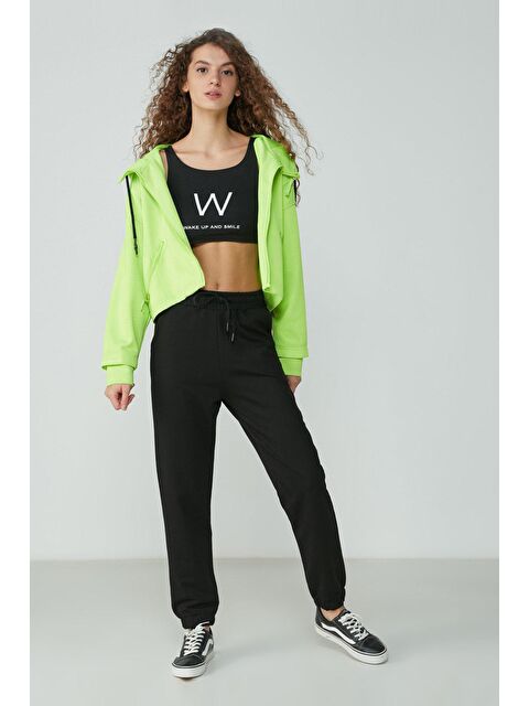 C&City Basic Jogger Eşofman Altı 734 Siyah - S000216120-19351