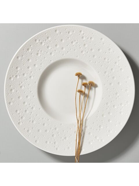 GÜRAL PORSELEN Moon 32 cm Bone Gurme Düz Tabak - S000336413-37646