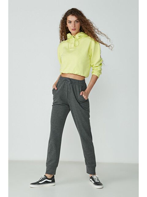 C&City Jogger Manşet Spor Eşofman Altı 735 Antrasit - S000216118-29666