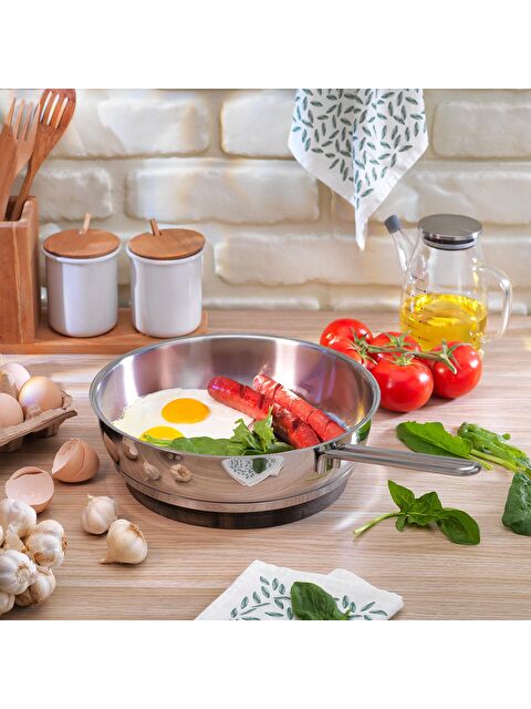 SCHAFER Held Çelik Tava 26 cm 1 Parça Inox - S000191807-18105