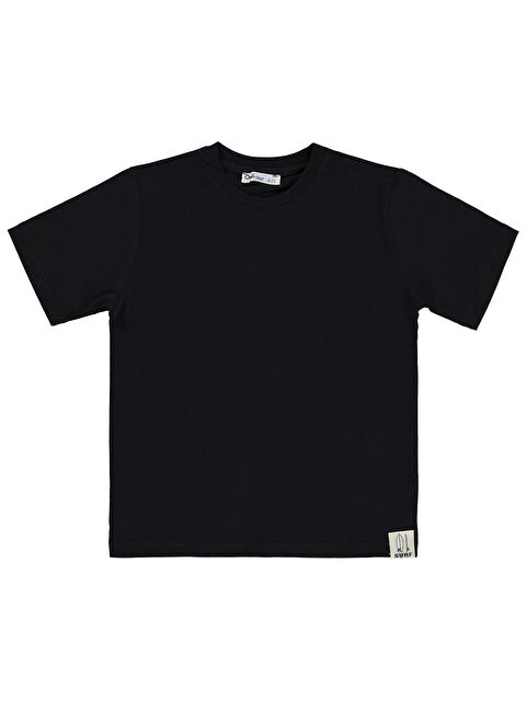 Civil Boys Basic Surf Etiketli 10-13 Yaş Tişört - Siyah 11-12 Yaş - S000526305-19351