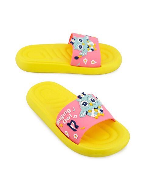 Gezer Yazlık Kız Çocuk Eva Islak Zemine Uygun Banyo Havuz Plaj Terlik - S000180751-20072