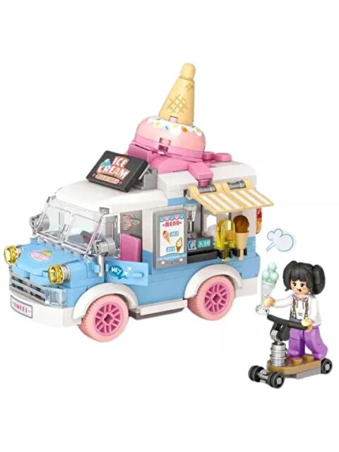 Seher Hediyelik Eşya Seher Oyuncak Dondurma Arabası Puzzle 294 Parça - Standart Standart