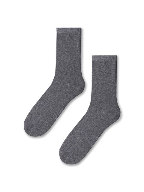 Katia And Bony Kadın Gri Renkli Sim Detaylı Soket Çorap - S000219815-20600