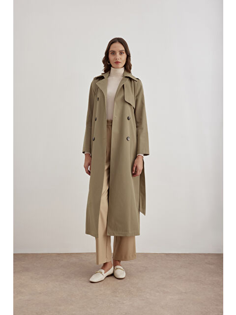 AKER Vizon Kuşaklı Trençkot - S000513556-26429