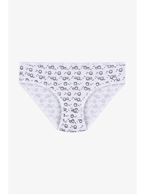 Koza İç Giyim Kız Çocuk 3'lü Penguen Desenli Slip - S000310739-26