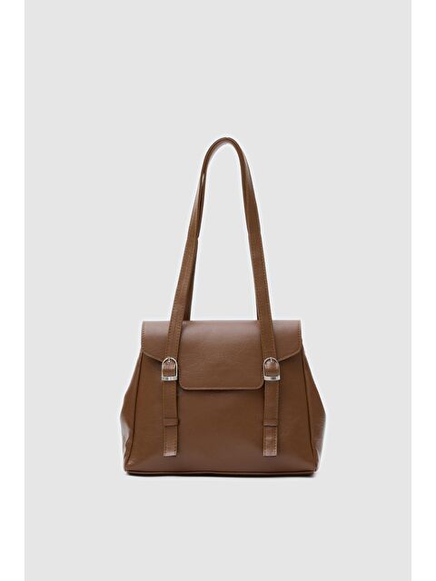 Shulebags Loma Omuz Çantası  Vizon - S000440148-26429