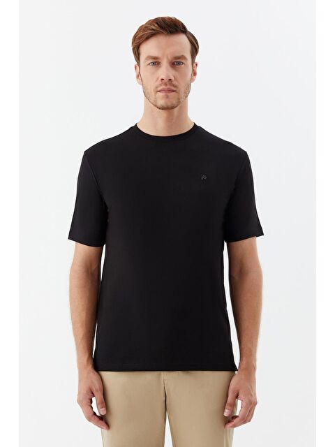 Sabri Özel Regular Fit Bisiklet Yaka Erkek T-Shirt