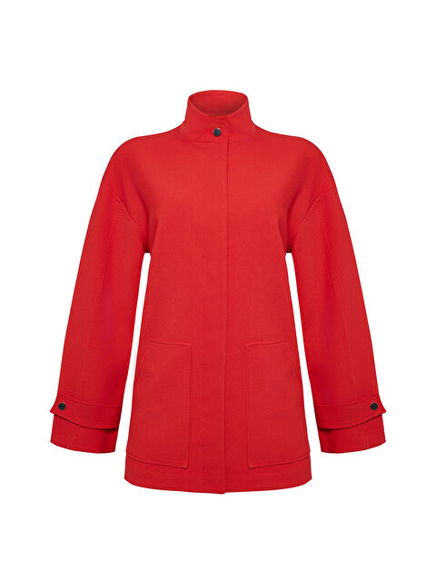 AKER Kırmızı Cepli Kısa Ceket - S000513569-20045