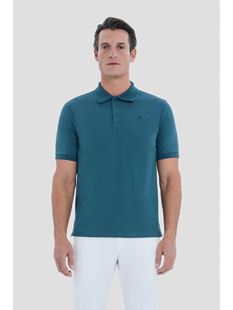 Sabri Özel Nefti Regular Fit Basic Polo Yaka Tişört