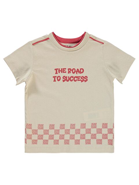 Civil Boys Erkek Çocuk Tişört 2-5 Yaş Açık Bordo