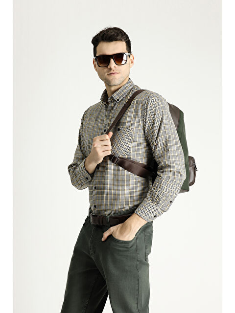 Kiğılı Polo Club Uzun Kol Regular Fit Oduncu Ekose Pamuklu Kolay Ütülenebilir Gömlek - S000407251-19928