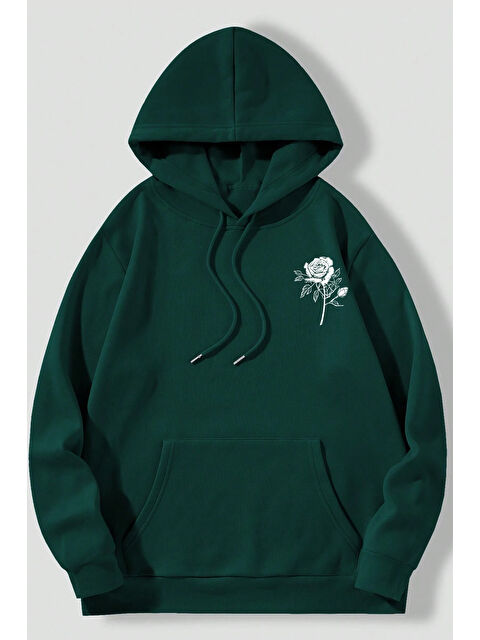 uyguntarz Nature Blossom Baskılı Unisex Oversize Sweatshirt - S000265590-18194