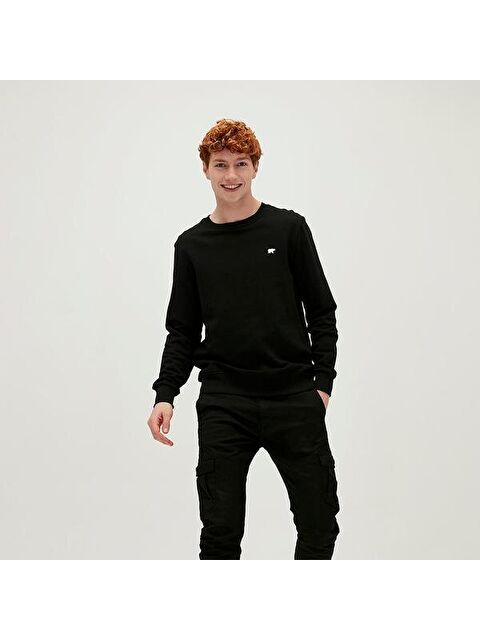Bad Bear Presage Erkek Siyah Sweatshirt - S000522221-19351