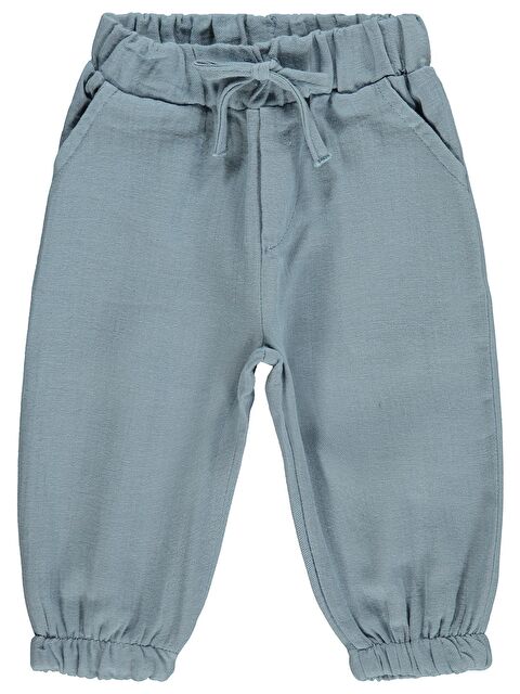 Civil Baby Müslin 6-18 Ay Pantolon - Mavi 9-12 Ay - S000526335-17234