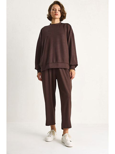 SHADE Kadın Bisiklet Yaka Oversize Alt-üst Takım - S000442420-19413