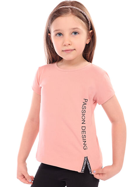 Toontoykids Kız Bebek Passion Desing Baskılı Tişört