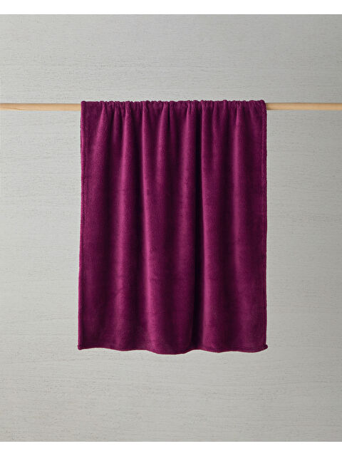 English Home Cozy Wellsoft Tv Battaniye Bordo - S000312715-19951