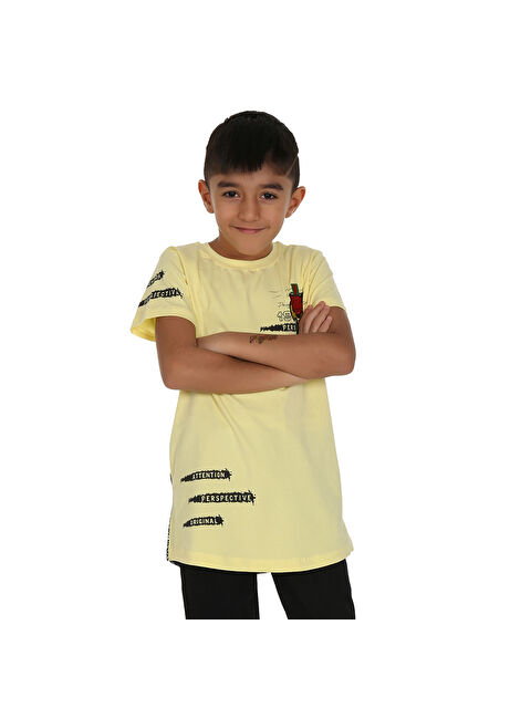 Toontoykids Erkek Çocuk Tiger Nakışlı Tişört - S000255243-20072