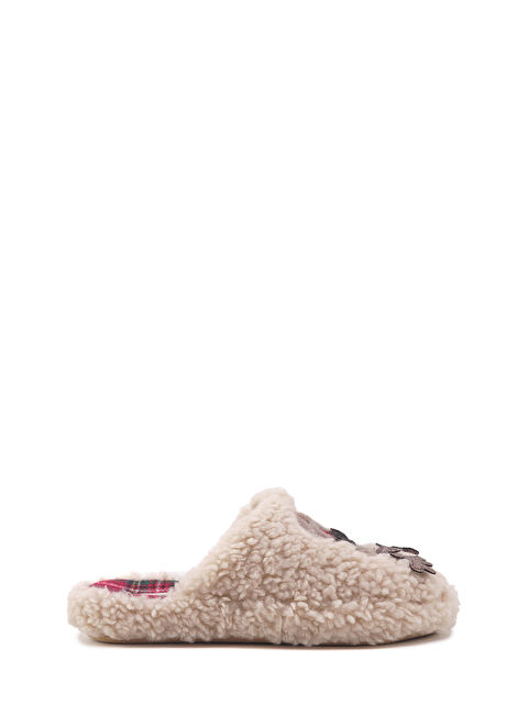 Polaris 607140.Z4PR Bej Kadın Ev Terliği - S000489986-19928