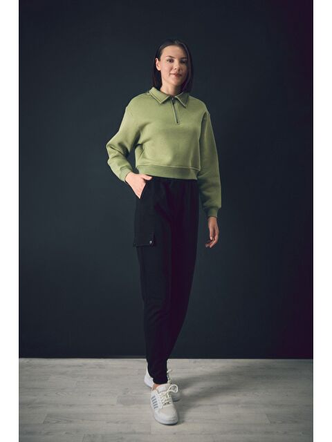 Fullamoda Basic Kargo Cepli Jogger Eşofman Altı - S000280493-19351