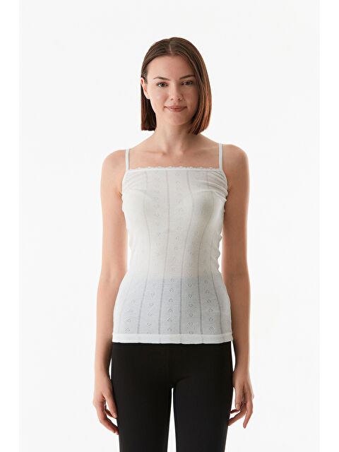 Fullamoda Dantelli Askılı Atlet - S000277328-19965