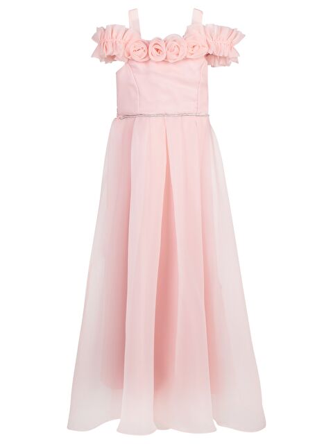 Civil Girls 6-14 Yaş Abiye - Pudra 14-15 Yaş - S000526688-7152