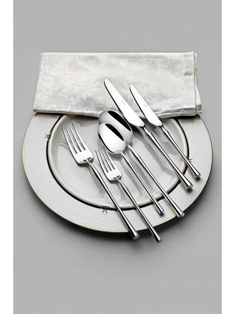 Nehir Marbella Sade 12 Kişilik 84 Parça Kutulu Çatal Kaşık Bıçak Takımı - S000492203-18105